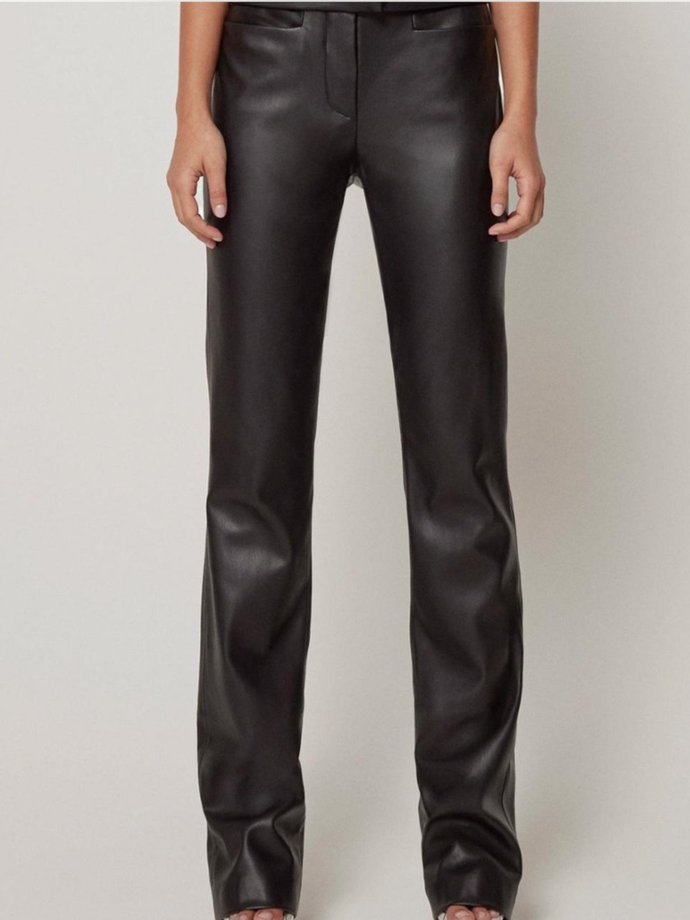 Khy faux leather trousers